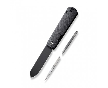 Ніж складаний Civivi Sendy Milled Black C21004B-2: Досконалість