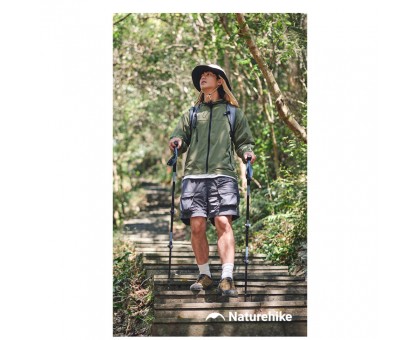 Трекінгова палиця Naturehike CNK2550DS012 синя 61-125 см — ваш шлях до вершин!