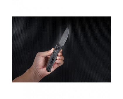 Ніж складаний SRM Medal 255L-FB2 чорний: надійний та стильний