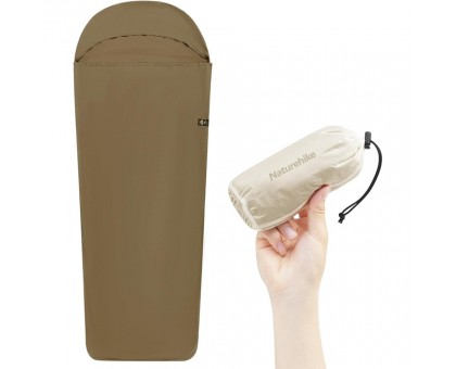 Naturehike CNH22SD016: Коричнева нейлонова підкладка для спального мішка Naturehike CNH22SD016: Коричнева нейлонова підкладка для спального мішка