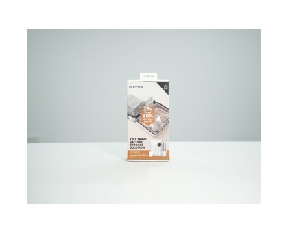 Flextail Tiny Pump Х: Чорний кемпінговий насос-ліхтар + вакуумні пакети