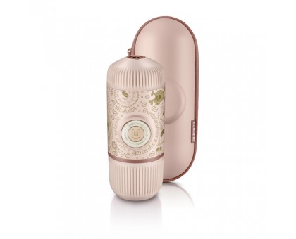 Портативна еспресо-кавоварка Wacaco Nanopresso рожева з чохлом Портативна еспресо-кавоварка Wacaco Nanopresso рожева з чохлом