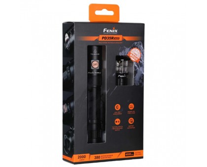 Ліхтар тактичний Fenix PD35R ACE LED 2000 лм + CL01: Купити в Україні | Fenix