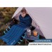 Спальний мішок Naturehike CWM295 CNK2300SD013: натуральний пух, блакитний
