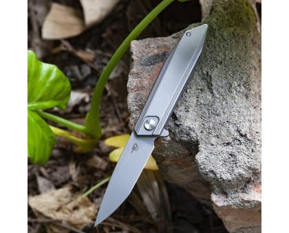 Нiж складний Bestech Knife SHOGUN Grey BT1701A