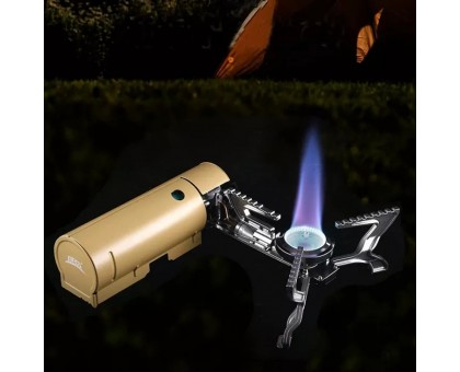 Набір: Газовий пальник BRS-99 + Балон Quest 220г для портативної кухні