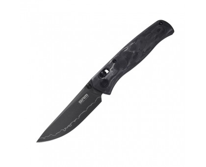 Ніж складаний SRM Medal 255L-FB2 чорний: надійний та стильний