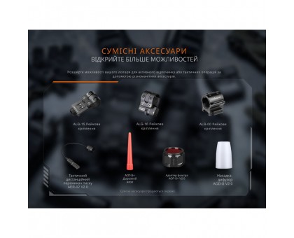 Fenix PD35R ACE: Потужний тактичний ручний ліхтар Fenix