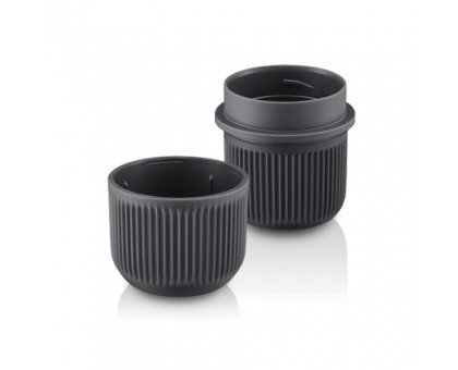 Wacaco Nanopresso сіра: Портативна еспресо-кавоварка з чохлом Wacaco Nanopresso сіра: Портативна еспресо-кавоварка з чохлом