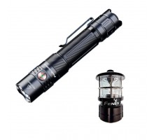 Ліхтар тактичний ручний Fenix PD35R ACE LED 2000 лм + наключний ліхтар CL01 (чорний) | Лімітована серія