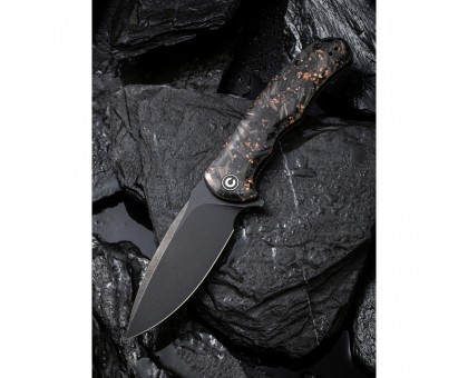 Ніж складаний Civivi Praxis Shredded Carbon Fiber C803I: Міцний та Стильний Ніж складаний Civivi Praxis Shredded Carbon Fiber C803I: Міцний та Стильний