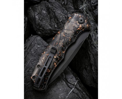 Ніж складаний Civivi Praxis Shredded Carbon Fiber C803I: Міцний та Стильний Ніж складаний Civivi Praxis Shredded Carbon Fiber C803I: Міцний та Стильний