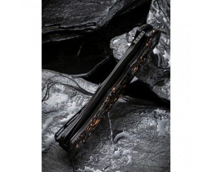 Ніж складаний Civivi Praxis Shredded Carbon Fiber C803I: Міцний та Стильний Ніж складаний Civivi Praxis Shredded Carbon Fiber C803I: Міцний та Стильний