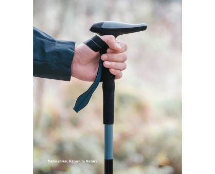 Трекінгова палиця Naturehike CNK2550DS012 синя 61-125 см — ваш шлях до вершин!
