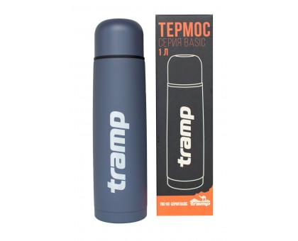 Термос Tramp Basic 1,0л, сірий