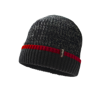 Шапка водонепроникна Dexshell Cuffed Beanie, з червоною смужкою