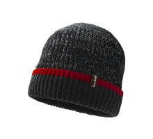 Шапка водонепроникна Dexshell Cuffed Beanie, з червоною смужкою