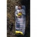 Теплий спальник Naturehike CW700 L з пухом: Чорно-блакитний