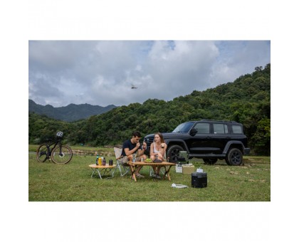 Flextail Max Shower білий: Портативний душ з акумуляторним насосом