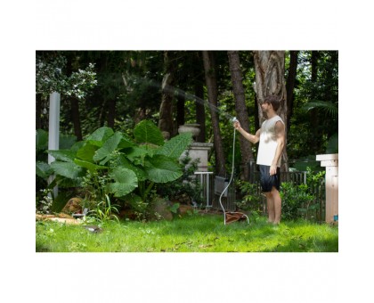 Flextail Max Shower білий: Портативний душ з акумуляторним насосом