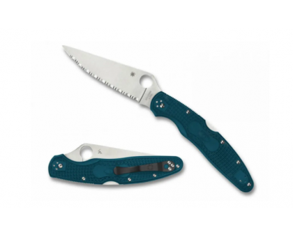 Ніж Spyderco Police 4 FRN, серрейтор, K390