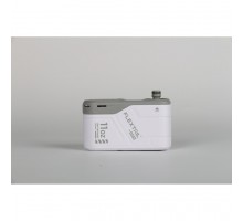 Душ портативний з насосом на акумуляторі Flextail Max Shower із чохлом, білий