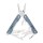 Мультитул NexTool Mini Sailor Pliers S11 блакитний