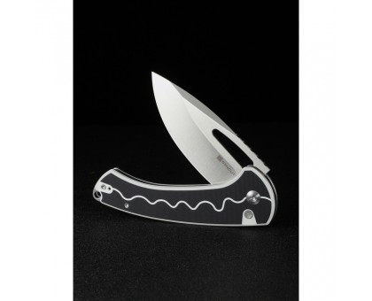Ніж складаний Sencut Squiggy White/Black S24082A-1 Ніж складаний Sencut Squiggy White/Black S24082A-1