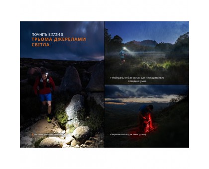 Ліхтар налобний Fenix HP12R-TRd червоний – ваш яскравий провідник