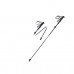 Трекінгова палиця Naturehike CNK2450DS012 фіолетова, 103-120 см