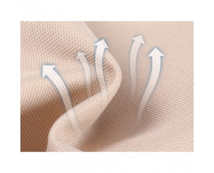 Легкий складаний стілець BRS-Y01B бежевий: для туризму, до 120 кг