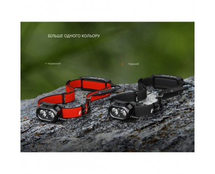 Ліхтар налобний Fenix HP12R-TRd червоний – ваш яскравий провідник