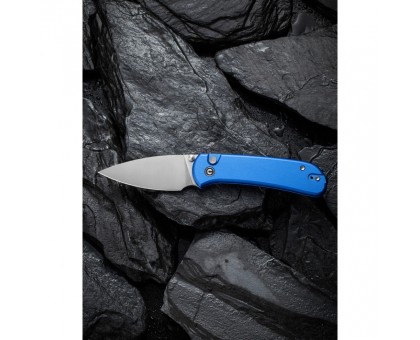 Ніж складаний Civivi Qubit Bright Blue Aluminum C22030E-3