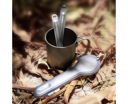 Столовий прилад NexTool Outdoor Spoon Fork NE0124