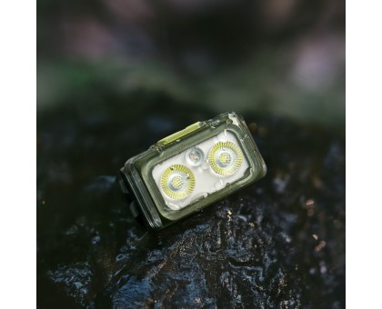 Налобний ліхтар Naturehike CNK2550ZM011 (зелений): Яскравість та надійність
