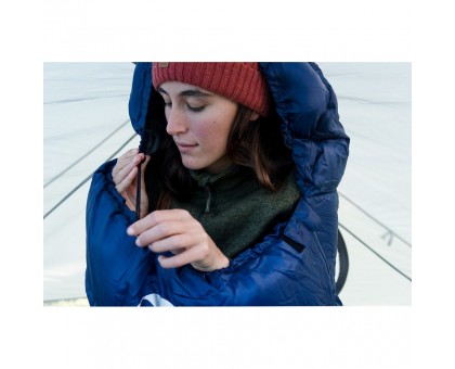 Спальник Naturehike MJ600: Тепло та комфорт з капюшоном, темно-блакитний Спальник Naturehike MJ600: Тепло та комфорт з капюшоном, темно-блакитний