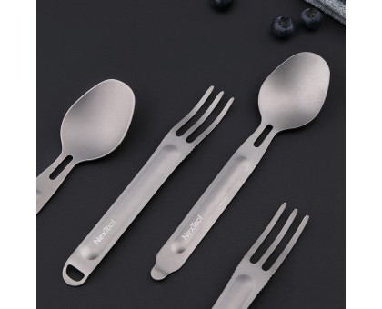 Столовий прилад NexTool Outdoor Spoon Fork NE0124