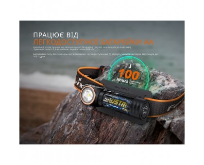 Ліхтар налобний Fenix HM23 V2.0: Яскраве червоне світло для професіоналів.