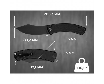 Civivi Outlaw Muk C24079-4: Ніж для виживання від Civivi - купити в Україні