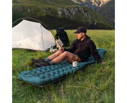 Naturehike Матрац подвійний 65мм: Помпа для кемпінгу та комфорту