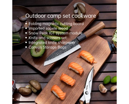 Набір ножів NexTool Camp Chef для кемпінгу – ідеальні прибори Набір ножів NexTool Camp Chef для кемпінгу – ідеальні прибори