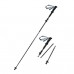 Трекінгова палиця Naturehike CNK2450DS013: надійна, чорна, 115-135 см