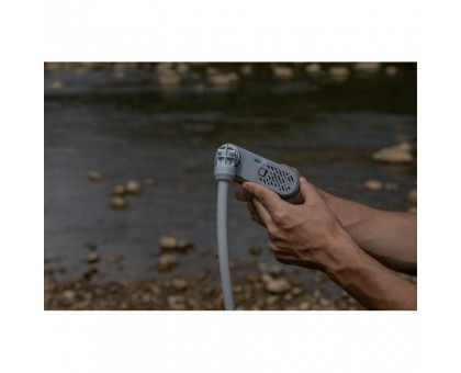 Портативний душ Flextail Max Shower білий: насос на акумуляторі