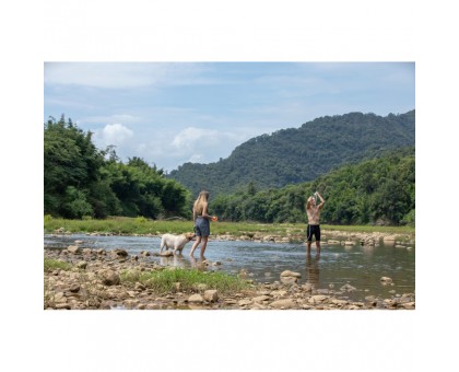 Портативний душ Flextail Max Shower білий: насос на акумуляторі