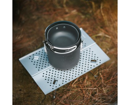 Туристичний набір посуду Naturehike NH18T018-G: алюміній, 2 каструлі