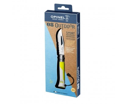 Ніж Opinel №8 Outdoor Fluo Yellow (002320)