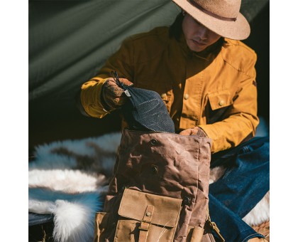 Туристичний набір посуду Naturehike NH18T018-G: алюміній, 2 каструлі