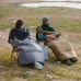 Спальник з капюшоном Naturehike Sunny Day PL02 U450 (3,9°C) лівий блакитно-синій