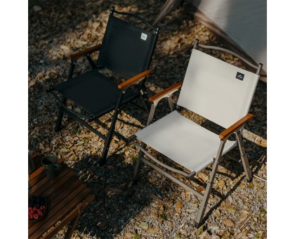 Крісло складане Naturehike CNK2550JJ010: Сталеве, бежеве, зручне Крісло складане Naturehike CNK2550JJ010: Сталеве, бежеве, зручне