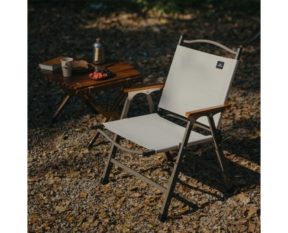 Крісло складане Naturehike CNK2550JJ010: Сталеве, бежеве, зручне Крісло складане Naturehike CNK2550JJ010: Сталеве, бежеве, зручне